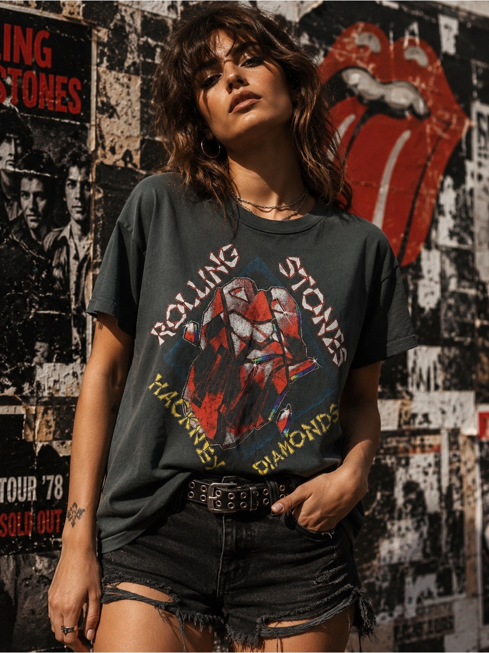 Daydreamer Rolling Stones tee
“Hackney Diamonds”